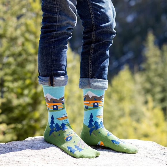 I’d rather be rving socks! Never worn in package! - Picture 2 of 6